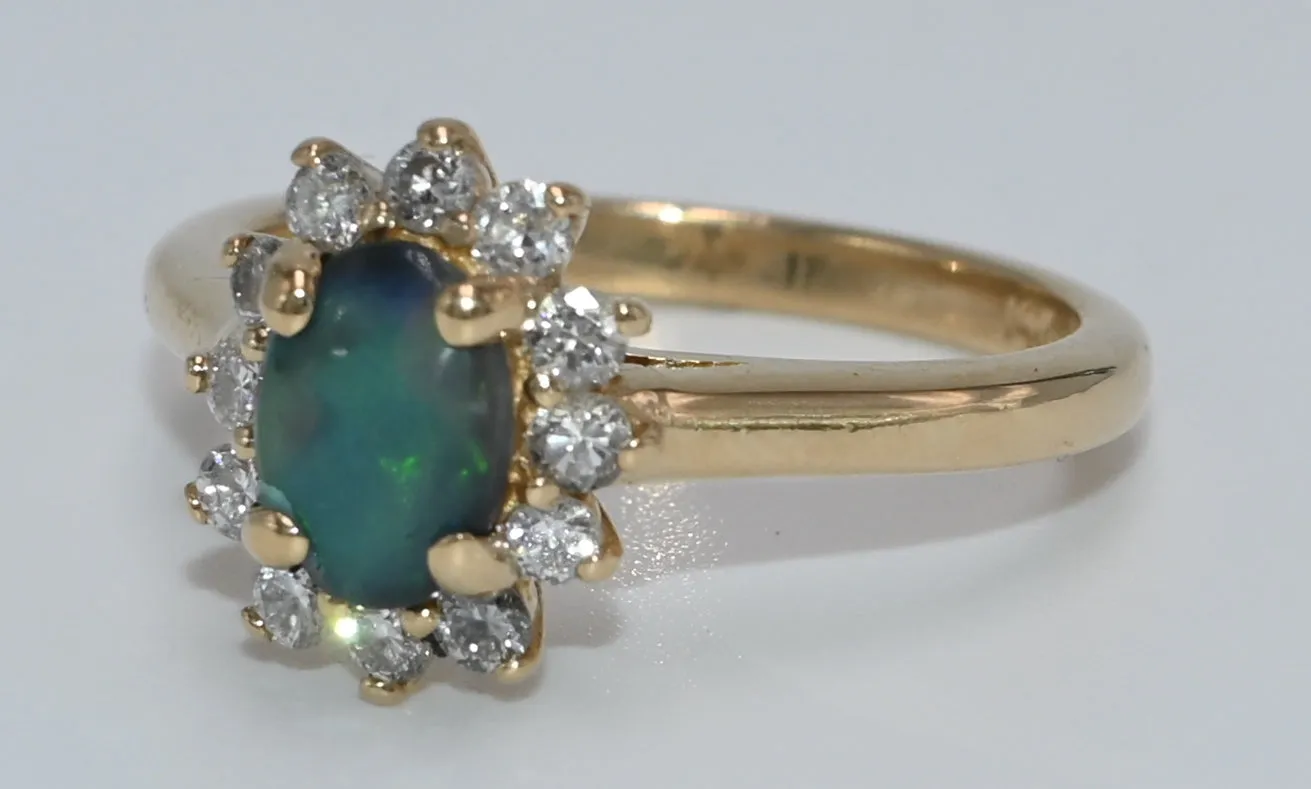 14KT VS1 Opal Women's Ring