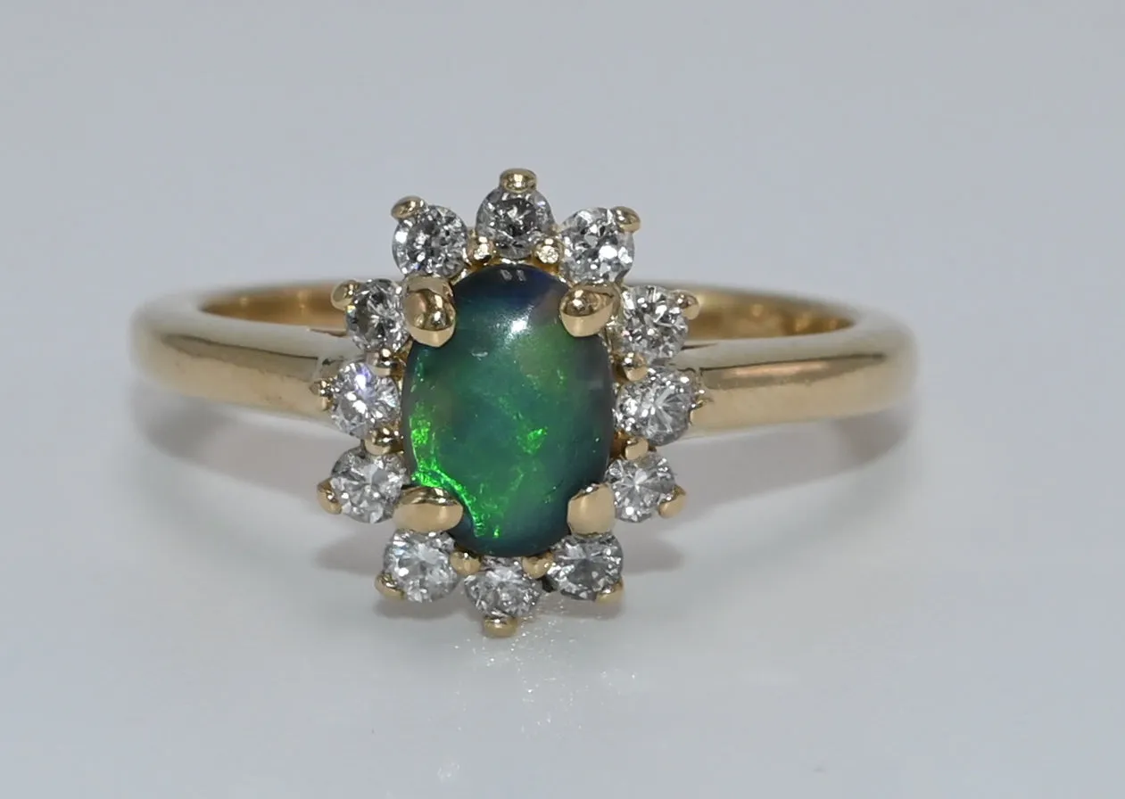 14KT VS1 Opal Women's Ring