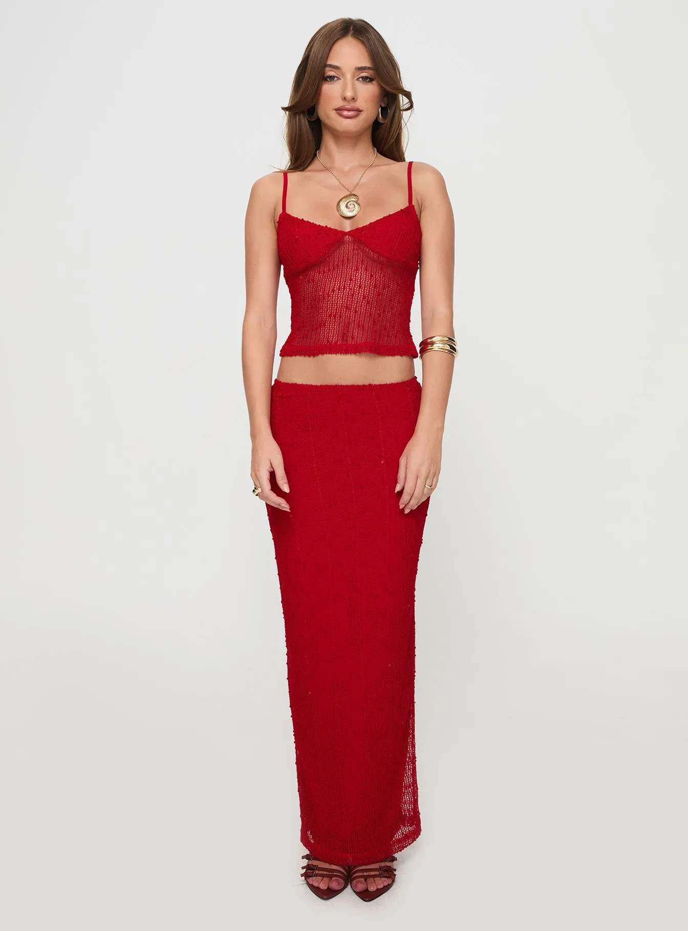 Aarti Maxi Set Red