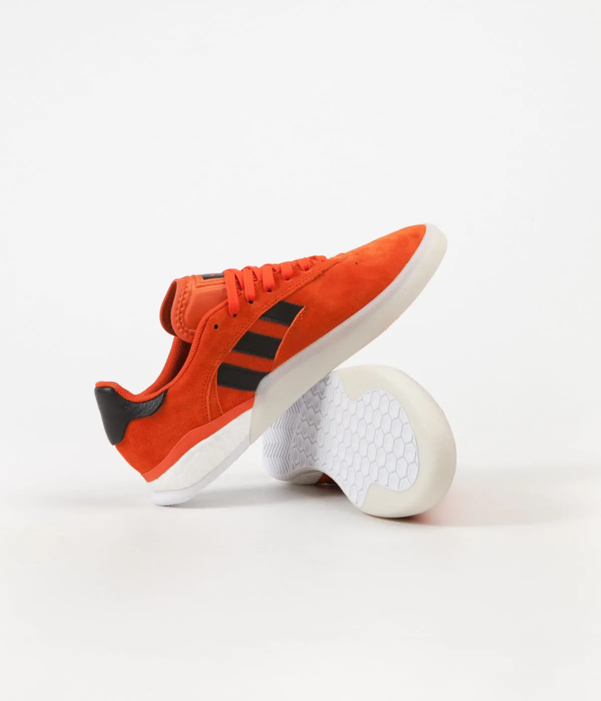 Adidas 3ST.004 Shoes - Collegiate Orange / Core Black / White