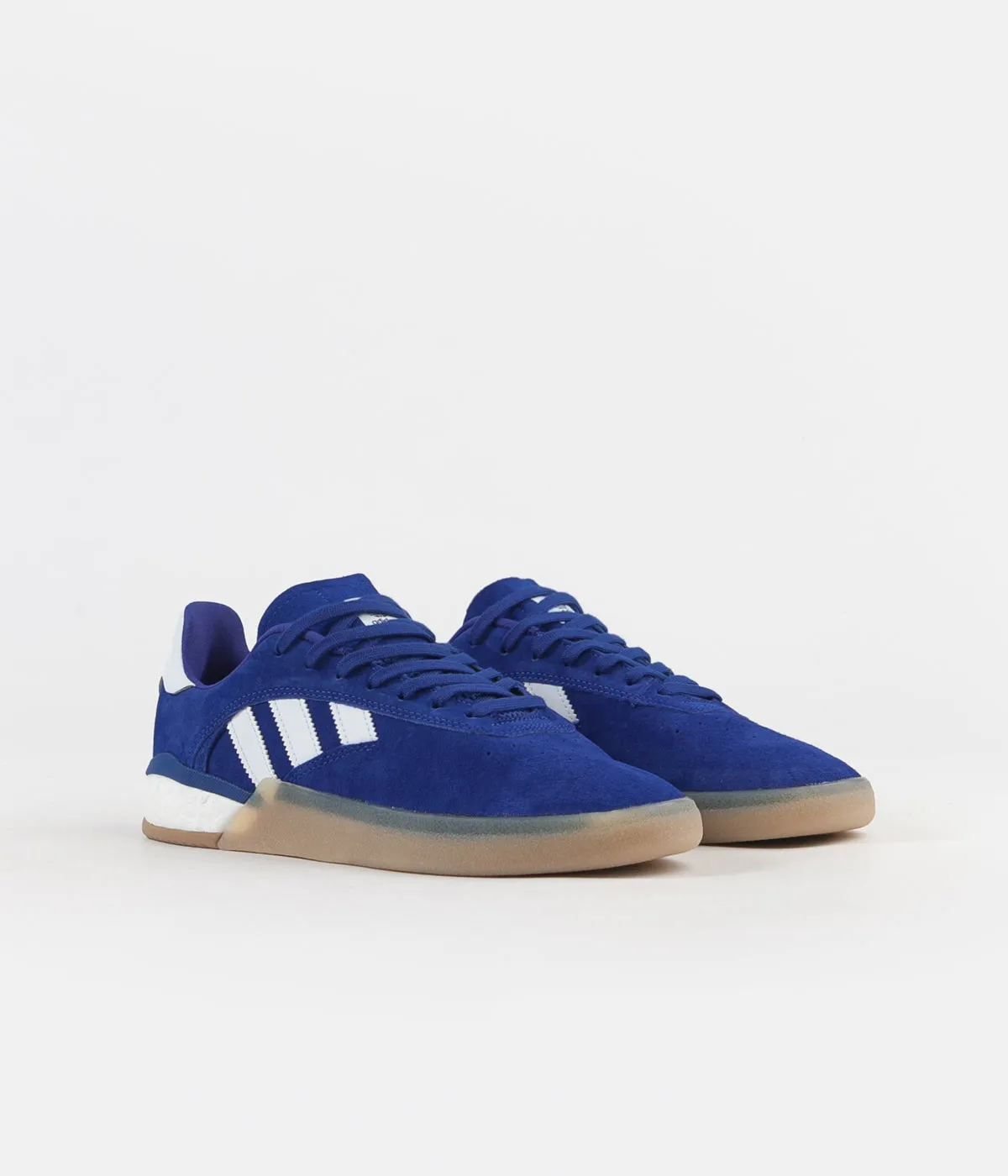 Adidas 3ST.004 Shoes - Collegiate Royal / White / Antique Silver