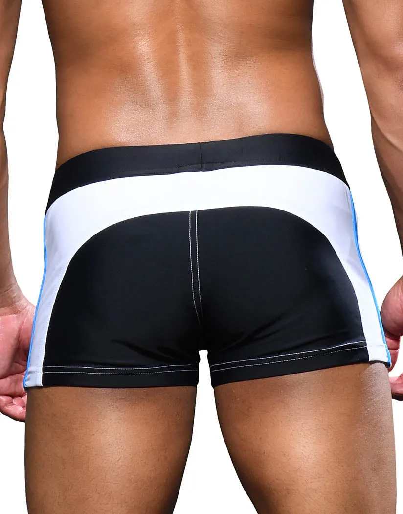 Andrew Christian Phys. Ed. Varsity Pocket Swim Trunk 7872