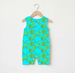 Beautifully Bold Bones - Bamboo Baby Tank Romper