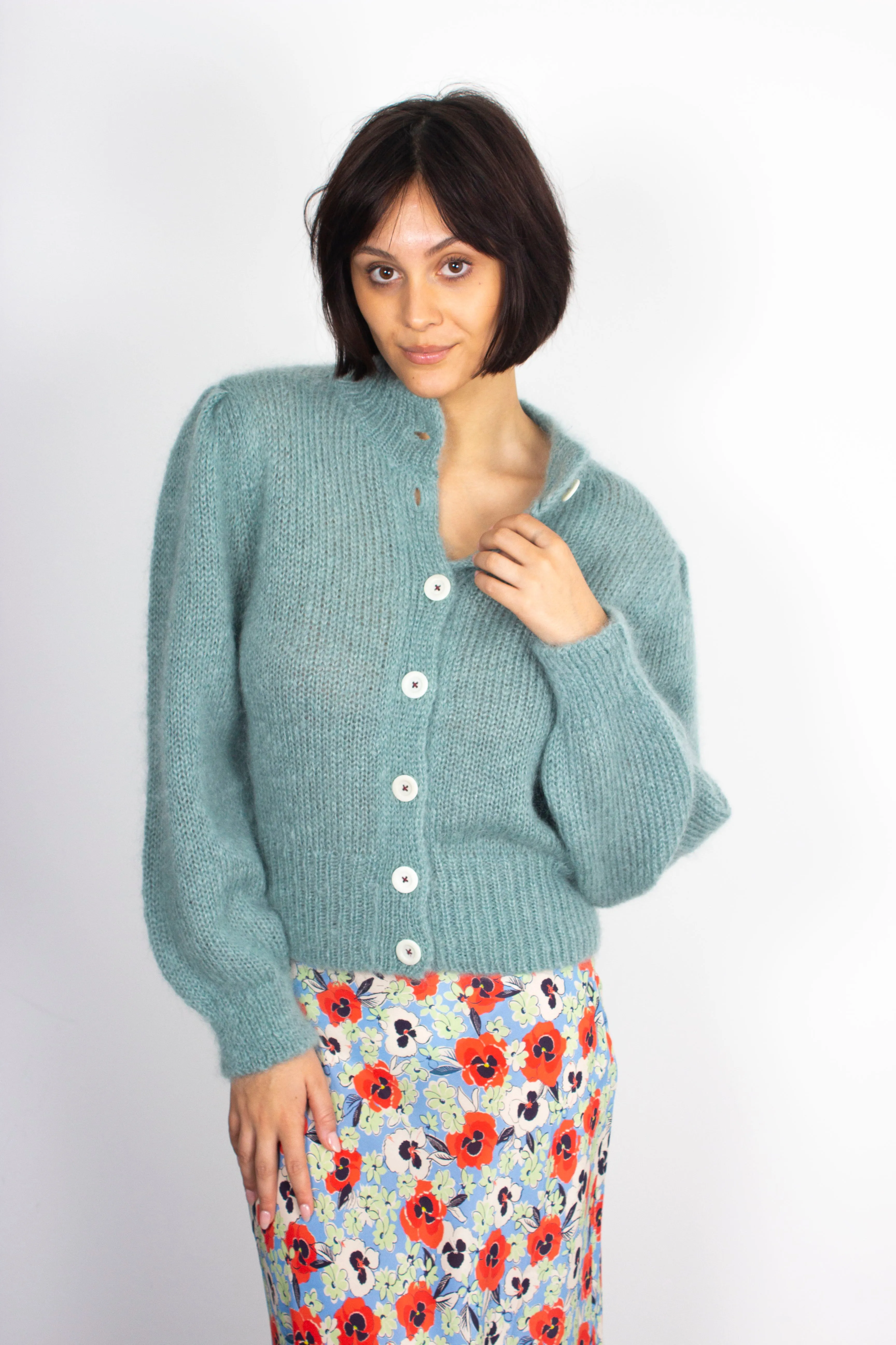 BR Amire Cardigan in Pool