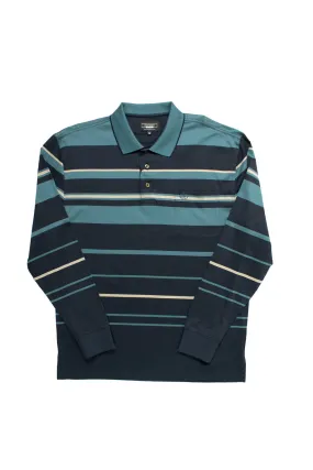 Brentwood Heston Double Mecerised Navy Golfer