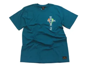 Brooklyn Work Heart S/S Tee Teal