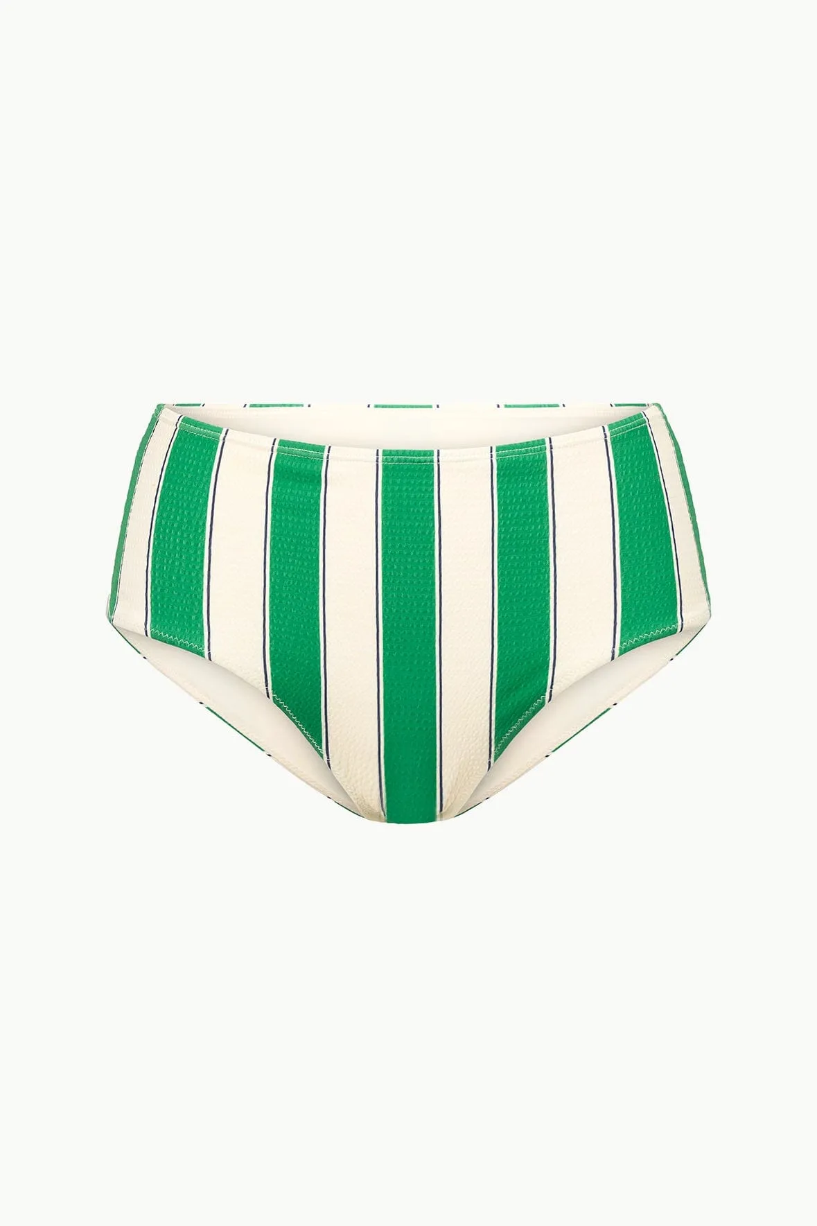 DEVON HIGH RISE BIKINI BOTTOM | BUNGALOW STRIPE