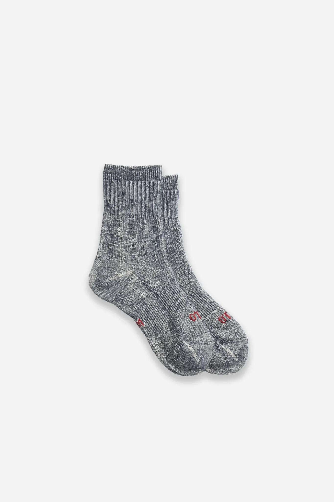 Double Face Mid Socks Navy