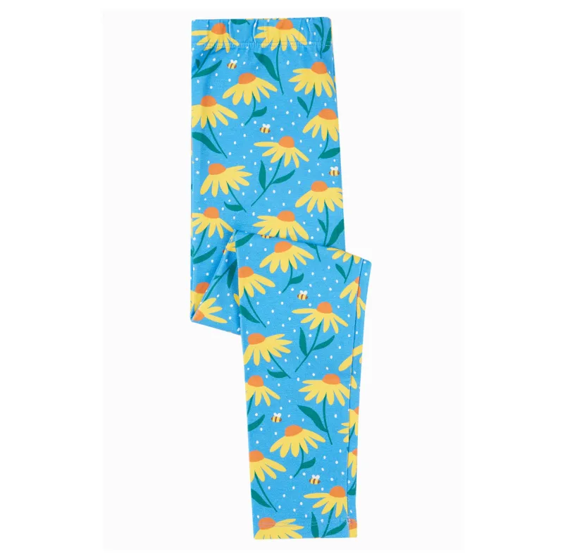 Frugi Libby Printed Leggings - Echinacea