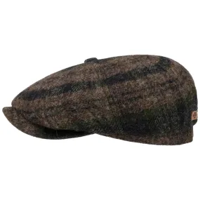 Hatteras Beeswax Shetland Wool Newsboy Cap by Stetson