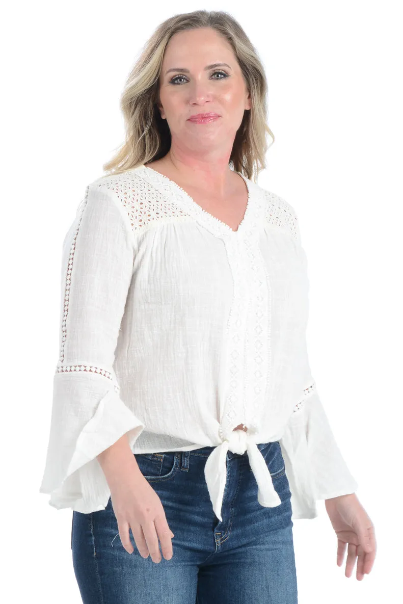 Kelly Top / White