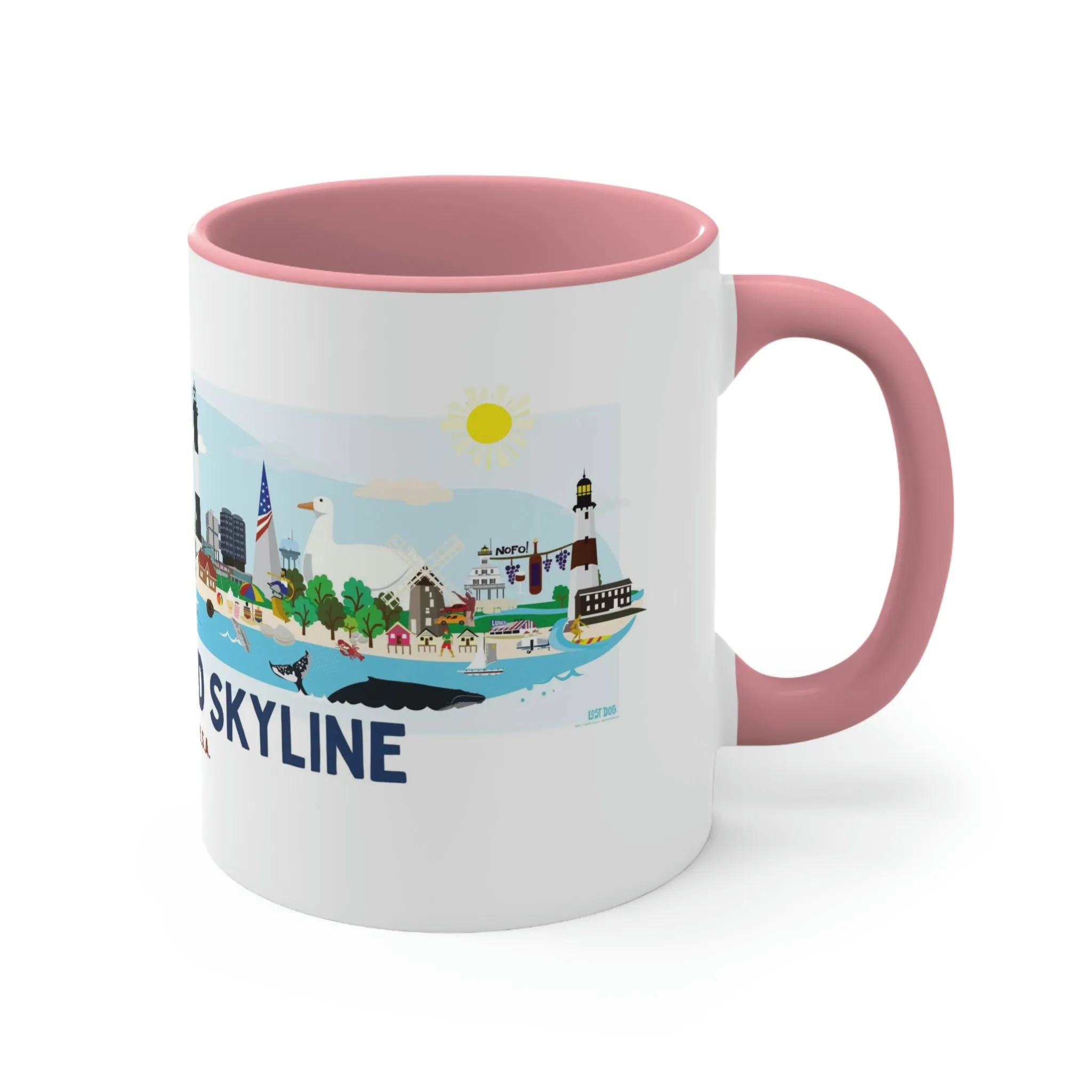 Long Island Skyline Mug