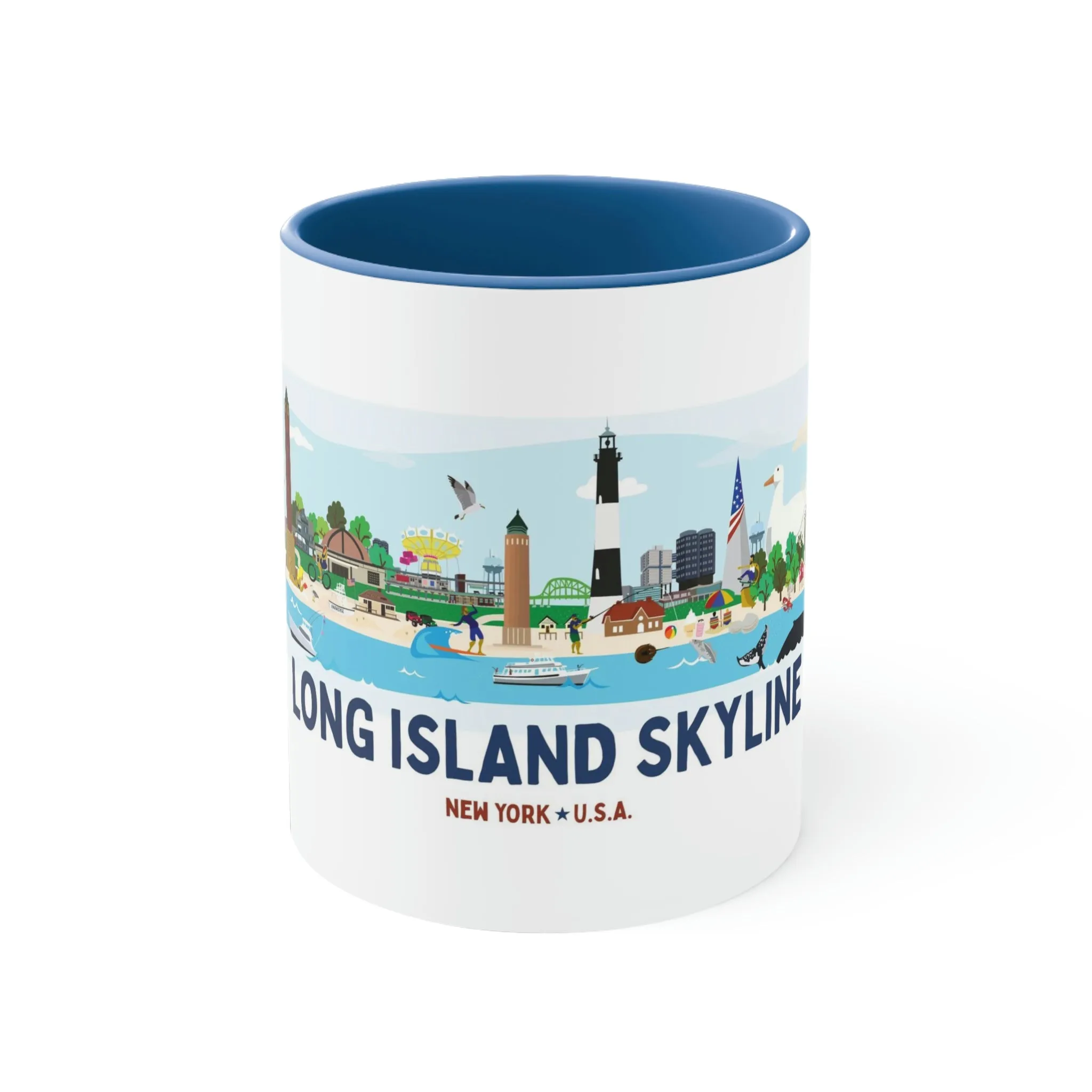 Long Island Skyline Mug