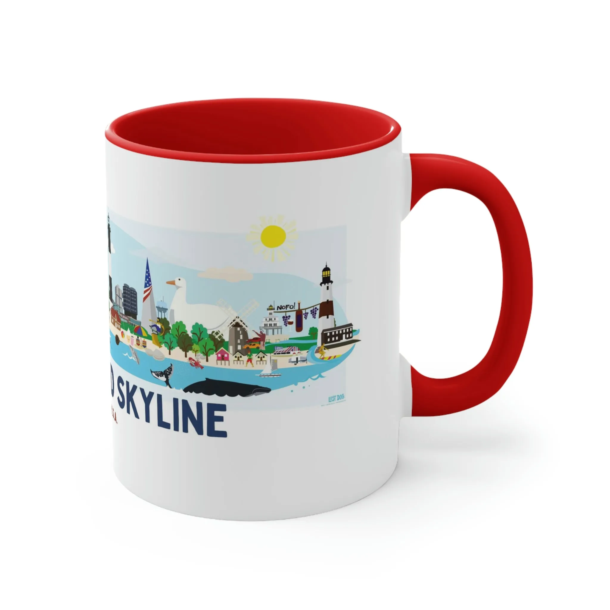 Long Island Skyline Mug