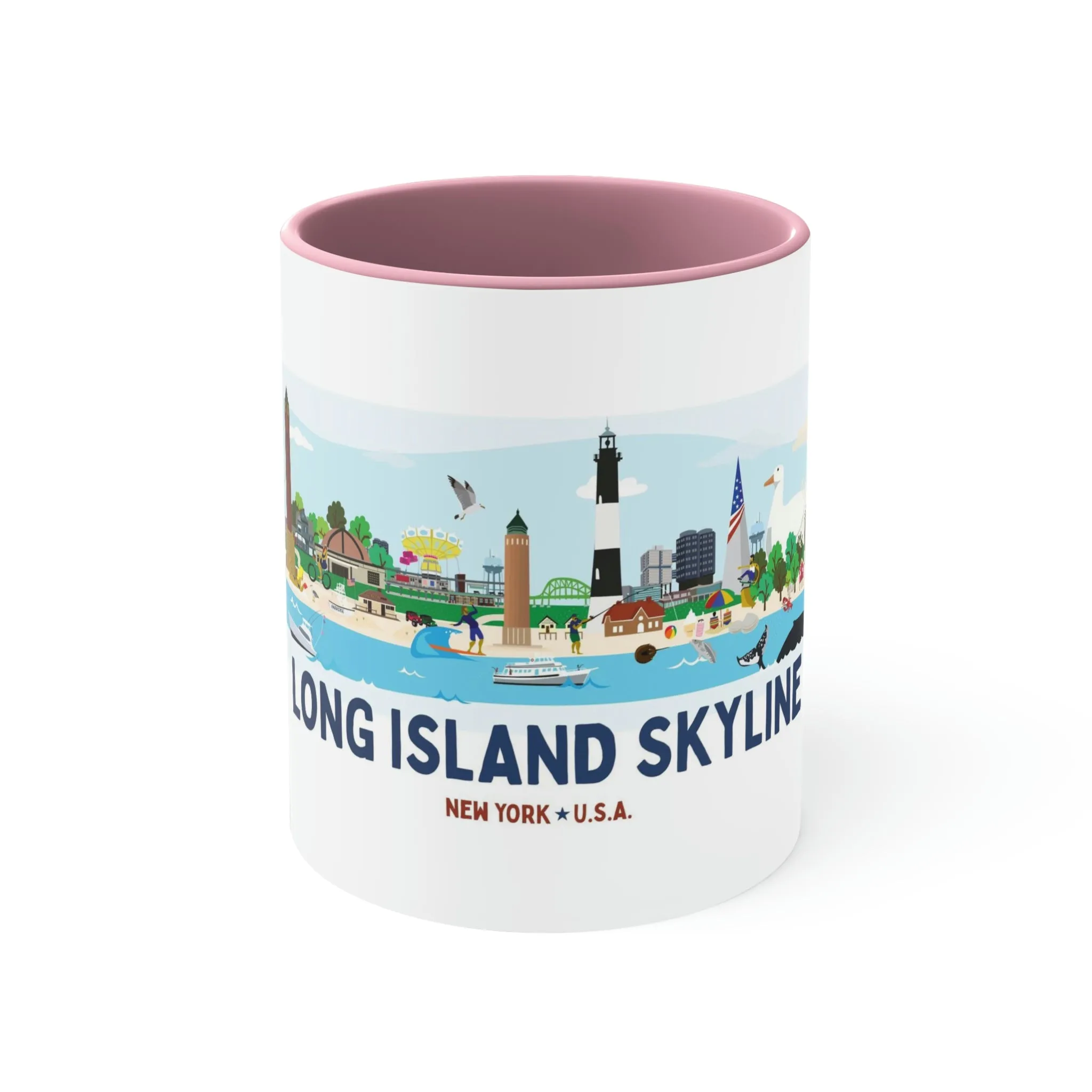 Long Island Skyline Mug