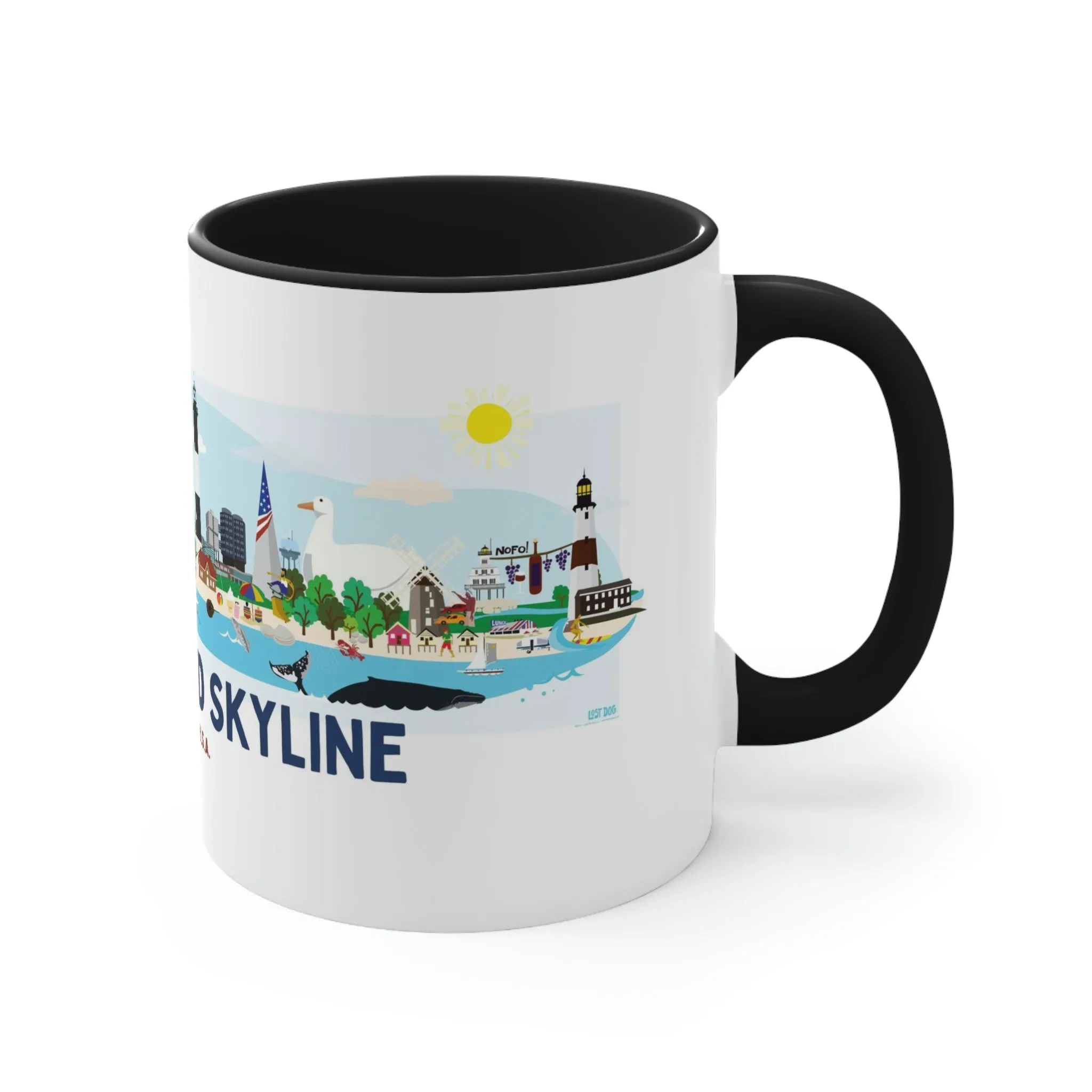 Long Island Skyline Mug