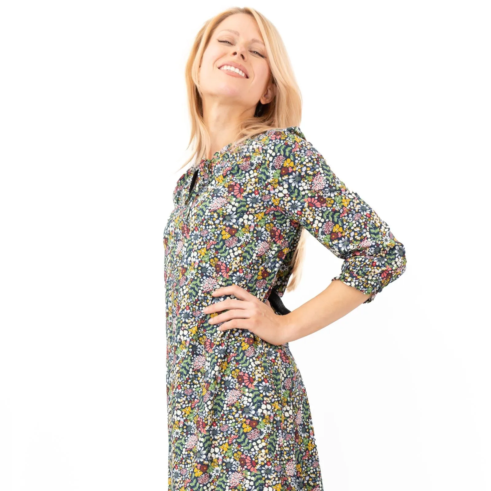 Seasalt Southern Sun Floral Midi Dress