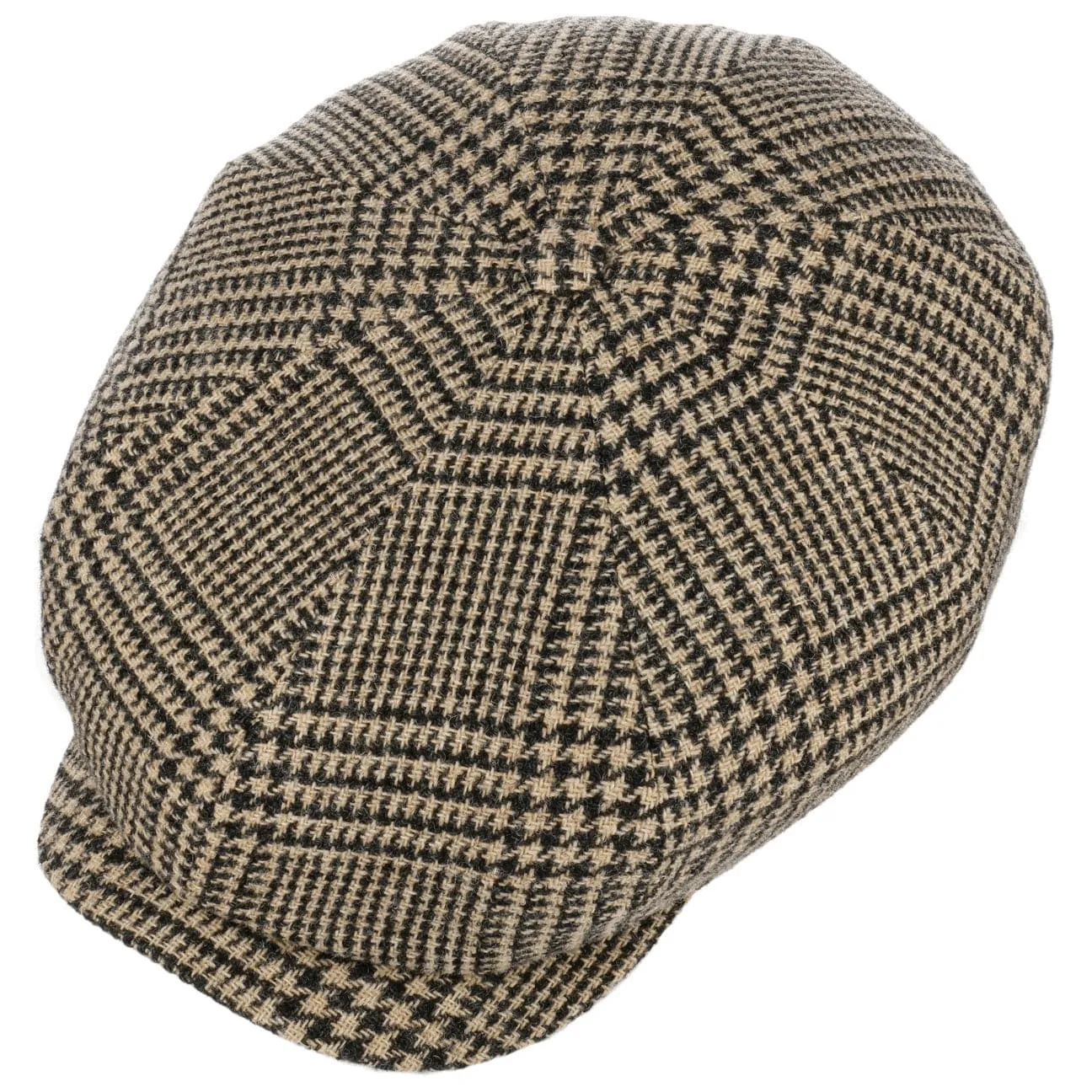 Sendago Houndstooth Newsboy Cap by Lierys