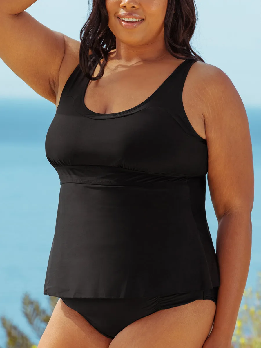 Shapermint Essentials Adjustable Strap Wire Free Tankini