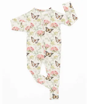 Sweet Summer Butterfly Gardens - Bamboo Zippy Romper