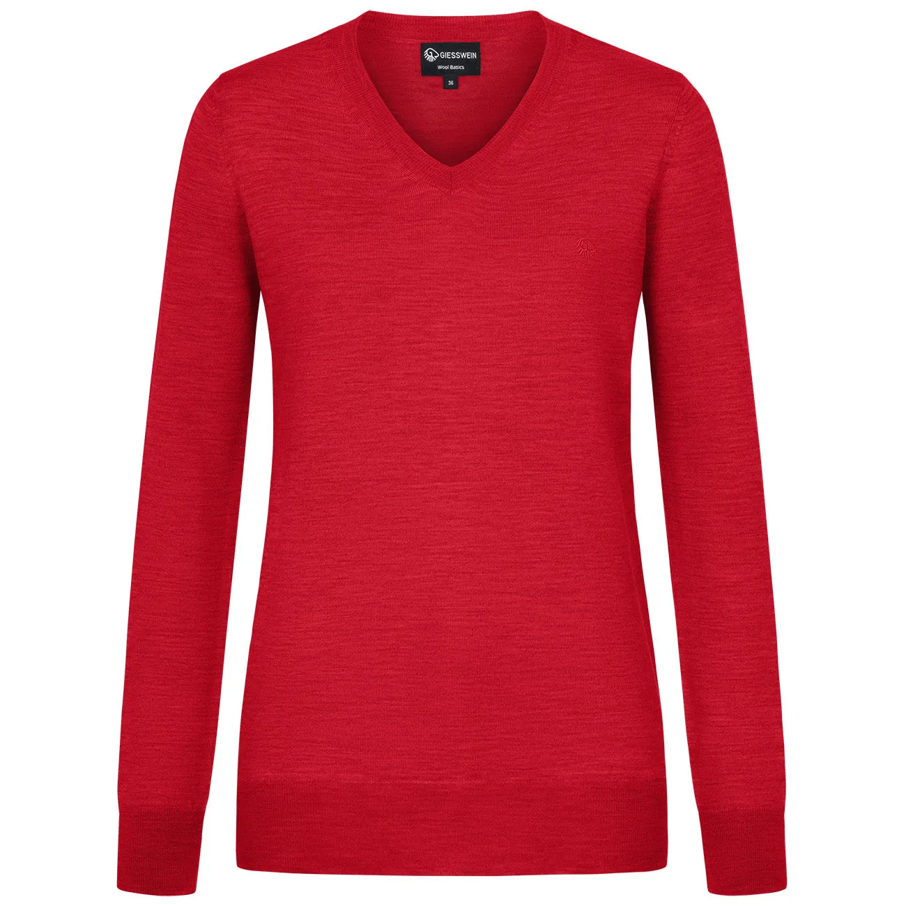 Wool Pullover Light V Neck Women